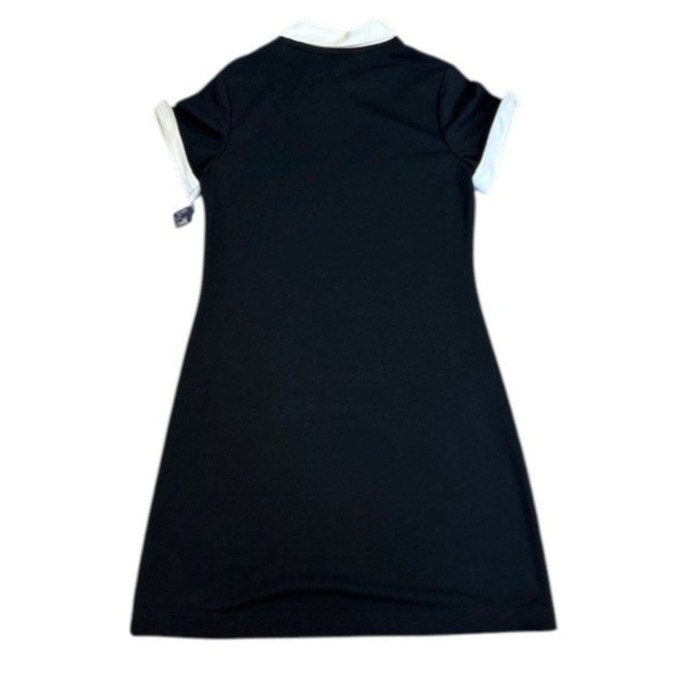 NWT American Living Women's Black Short Sleeve Collared Shirt Dress -‎ Size 12 - Picture 9 of 13